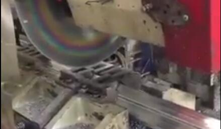 全自動切管機(jī)(425)快速切割方管視頻